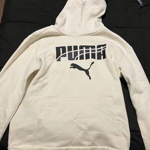 PUMA Men's Cream Hoodie Sweater